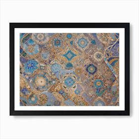 Mosaic Tile Art Print