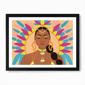 Masquerader Art Print