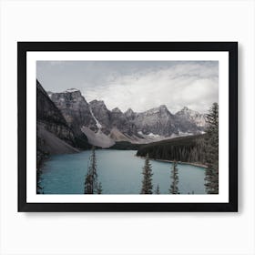 Canadian Lake Art Print