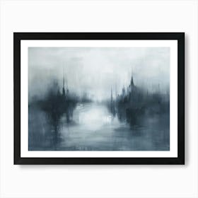 Abstract Cityscape 32 Art Print