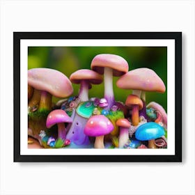 Fairy Garden 4 Art Print