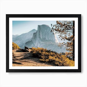 Glacier Point Road Yosemite Art Print