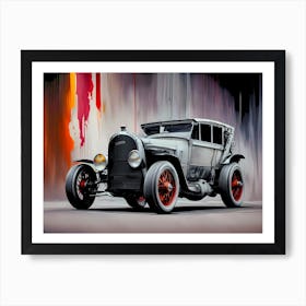 Old Fashioned Car 2 Art Print