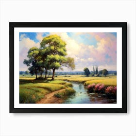 Landscape Impressionism Art Print