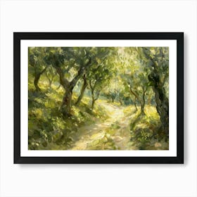 Olive Grove Art Print