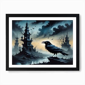 Sentinel of Memories Art Print