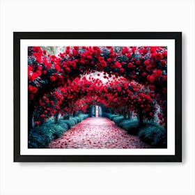 Red Roses Art Print