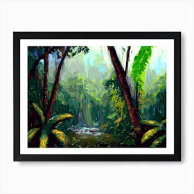 Tropical Forest Art Print