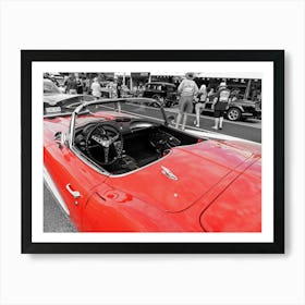 Corvette Convertible Poster