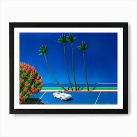 Hiroshi Nagai - Aesthetic vaporwave Art Print