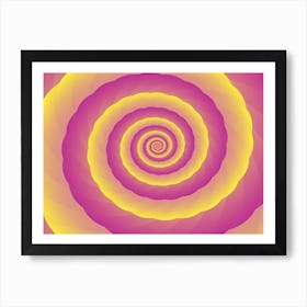 Lollipop Swirl Set 3 Art Print