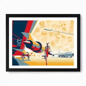 Come Fly With Me Art Print