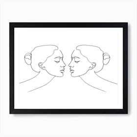 Together Horizontal Art Print