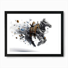 Creative Abstract Visual 11 Art Print