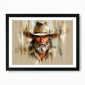 Cowboy Art Print