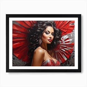 Creole Lady Art Print