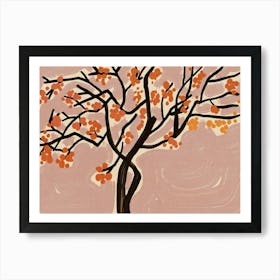 Autumn Tree Art Print