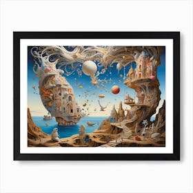 Shores of Djebidibi 1 Art Print