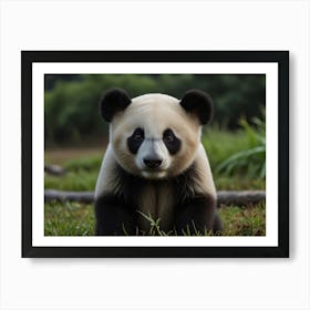 Panda Bear 12 Art Print