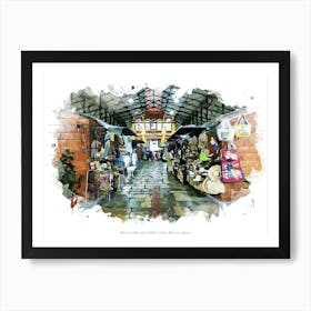 Mercado Municipal Adolfo Lisboa, Manaus, Brazil Art Print