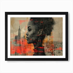 Temporal Resonances: A Conceptual Art Collection. New York City Art Print