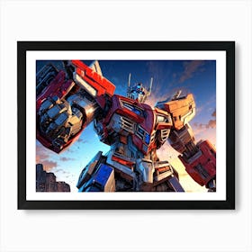 Transformers The Last Knight 21 Art Print