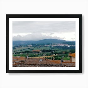 View From The Roof Art Print