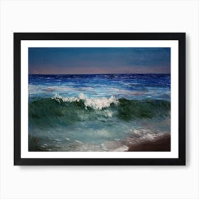 Ocean Waves Art Print