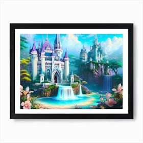 Disney Castle 6 Art Print