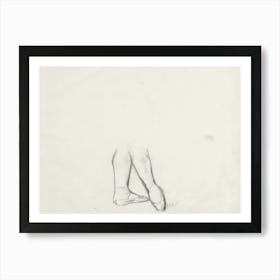 Ballerina'S Leg Art Print