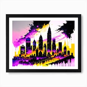 New York City Skyline 1 Art Print