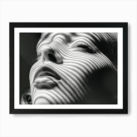 Woman'S Face Art Print