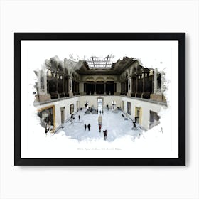 Musées Royaux Des Beaux Arts, Brussels, Belgium Art Print