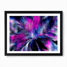 Acrylic Extruded Painting 338 Art Print