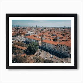 Milan Horisont Poster Print Art Print