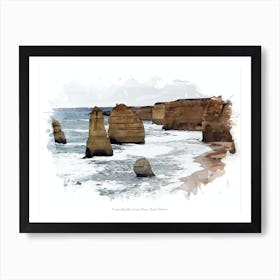 Twelve Apostles, Great Ocean Road, Victoria Art Print