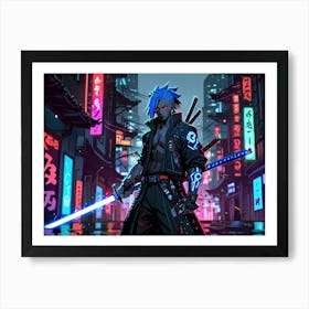 Samurai Warrior 1 Art Print