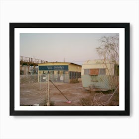 Bombay Beach Reality on Film 1 Art Print