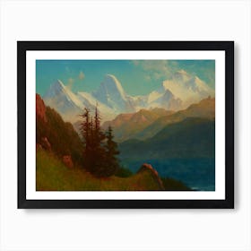 Splendor, Albert Bierstadt Art Print