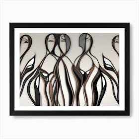 Sexy Women Art Print