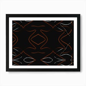 Abstract Pattern 45 Art Print