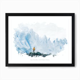 Glaciar Perito Moreno, Inland Patagonia, Argentina Art Print