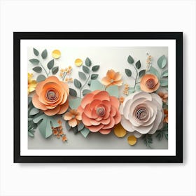 Paper Flowers Poster