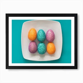 Easter Eggs 328 Art Print