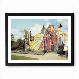 The Abstract House Dream · Im Inneren Des Hauses Art Print