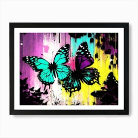 Butterfly Painting 108 Art Print