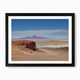 Desert colours Art Print
