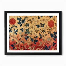 Contemporary Artwork Inspired By William Morris 9 Art Print