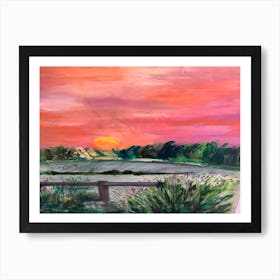 Sunset 2 Art Print