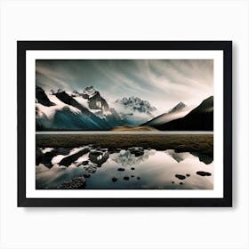 Mountain - Reflection Art Print